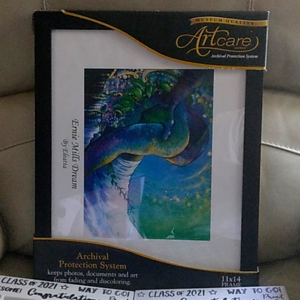 11×14 ARTCARE ARCHIVAL PROTECTION SYSTEM, 4 2021 frames & Kitchen Sign